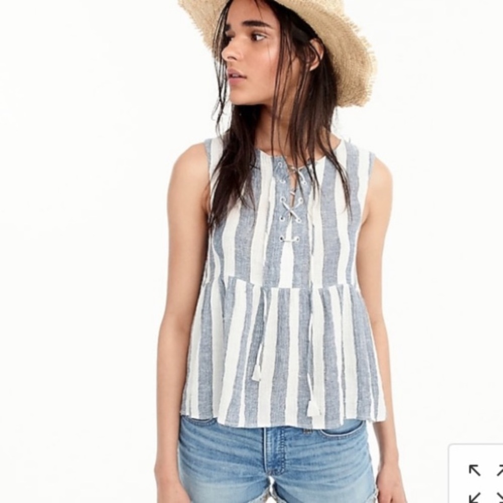 JCrew striped top